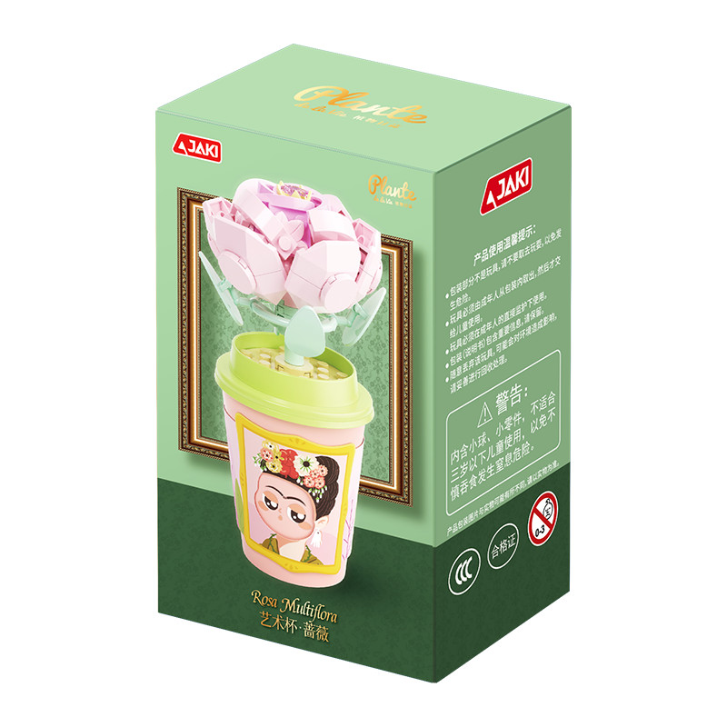 DK021-4 藝術杯-薔薇